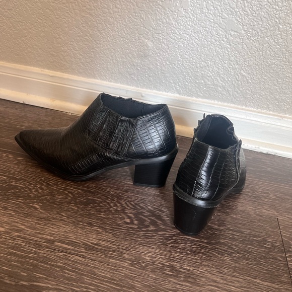 Black Booties, never worn - Picture 1 of 3